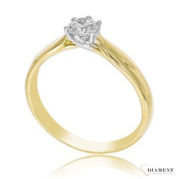 pierścionek zaręczynowy złoty z diamentem R62567 YW.jpg